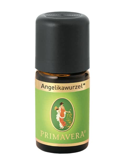 Angelica root organic essential oil from Primavera