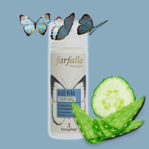 Organic Aloe Vera & Cucumber Moisturizing Gel Moisturizing farfalla