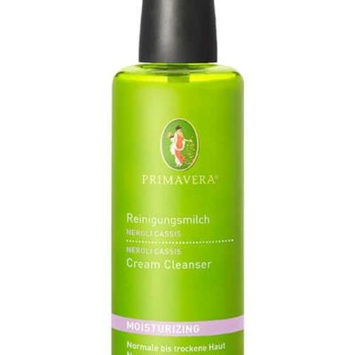 Reinigungsmilch Neroli Cassis – Primavera Reinigungsmilch Neroli Cassis - 100ml - Macht schöne weiche Haut und ist für schnell austrocknende Haut und empfindliche Haut super geeignet.
