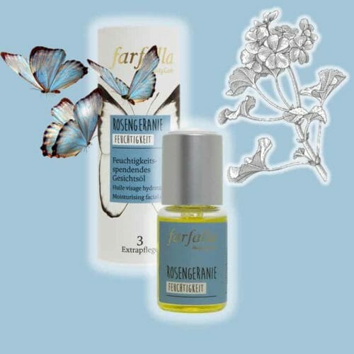 Rose geranium Farfalla moisturizing facial oil