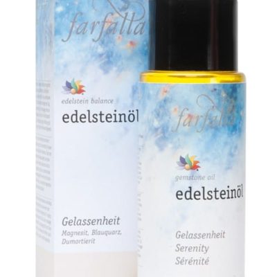 Edelsteinöl Gelassenheit – Farfalla Edelsteinöl Gelassenheit - 80ml - Die Edelsteinöle vereinen zwei naturkundliche Ansätze: Steinheilkunde und Aromatologie.