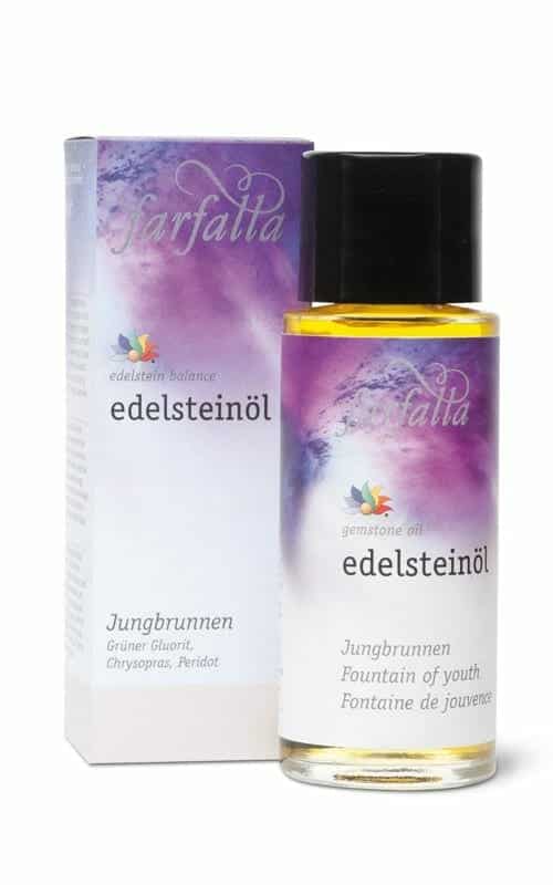 Gemstone Oil Fountain of Youth - 80ml - A body, massage and face oil of the extra class. Also a wonderful relaxation as a bath oil.