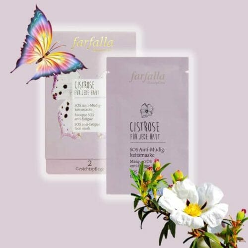 Cistrose for every skin SOS anti-muedity mask farfalla