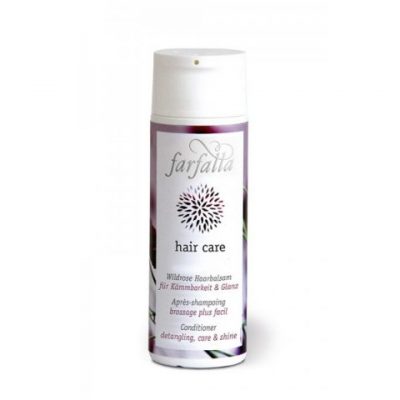 Care Haarbalsam Wildrose – Farfalla Care Haarbalsam Wildrose - 200ml - Natürliche Zusatzpflege für Pflege und Glanz. Schützt und pflegt, ohne zu belasten. Zertifizierte Naturkosmetik (BDIH)