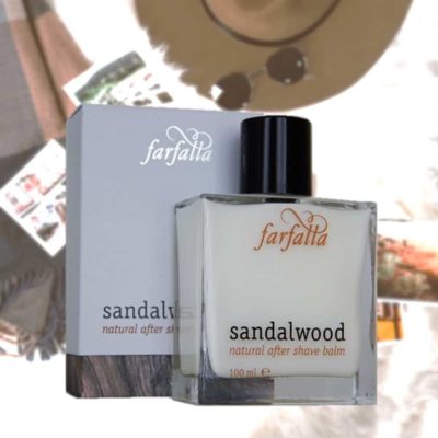 men Sandalwood Natural After Shave Balm – Farfalla Sandalwood Natural after shave balm von Farfalla