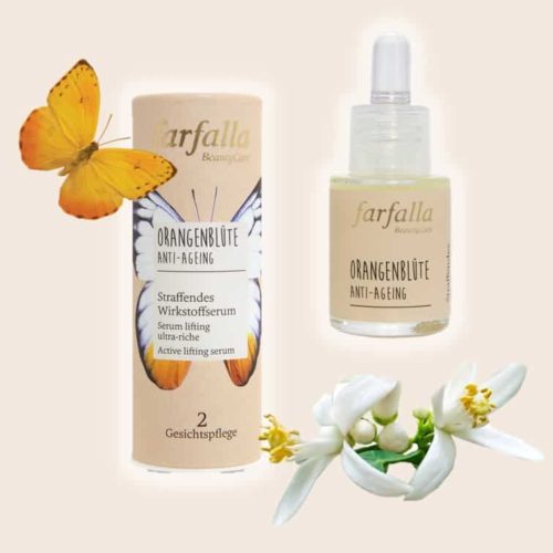 Orange blossom firming active ingredient serumfarfalla