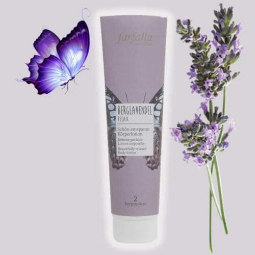 Mountain lavender Relax body lotion farfalla