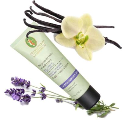 Handcreme Bio Lavendel & Bio Vanille – Primavera Entspannungspflege Lavendel Vanille_Handcreme Primavera life