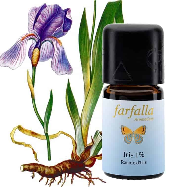 Ирис паллида эфирное масло 1% farfalla