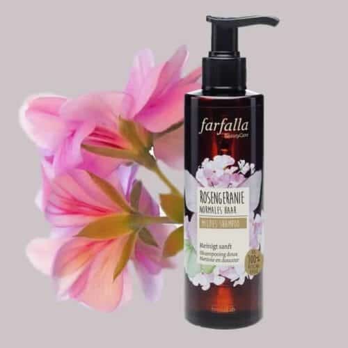 Rosengeranie Mildes Shampoo Farfalla