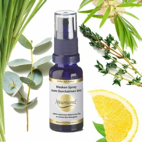 Mask spray to breathe deeply bio new moon