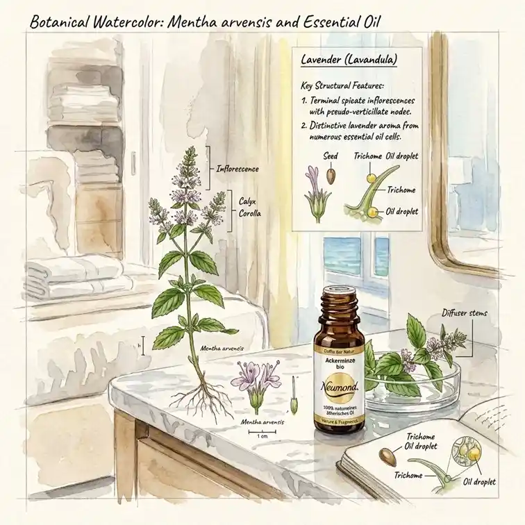 Den Schrank stilvoll aromatisieren: 3 ackerminze aetherische oele fuer frische