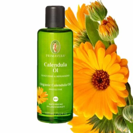 Calendula oil organic base oil from Primavera