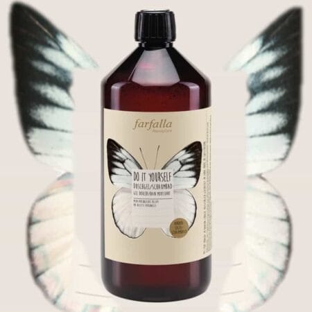 diy organic shower gel foam bath farfalla