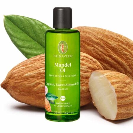 Almond oil organic base oil from Primavera