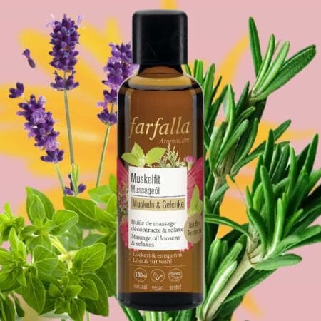 Muscle fit massage oil from farfallaะะฐััะฐะถะฝะพะต ะผะฐัะปะพ ะัััั ะฒ ะฟะพััะดะบะต farfalla