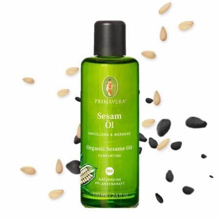 Sesame oil organic a base oil from Primavera