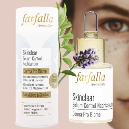 Skinclear Sebum Control Night Serum Derma Pro Biome farfalla